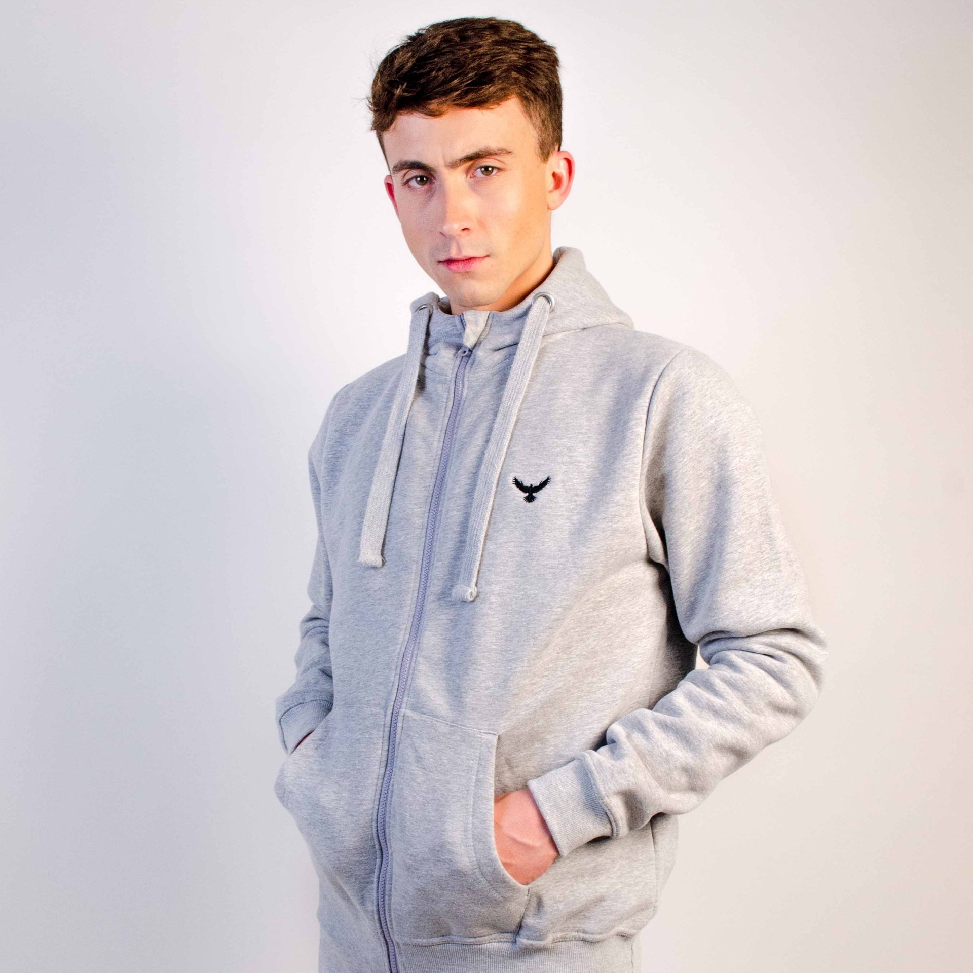 Falcon Zipped Hoodie